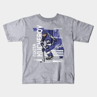 Nikita Kucherov Tampa Bay State Kids T-Shirt